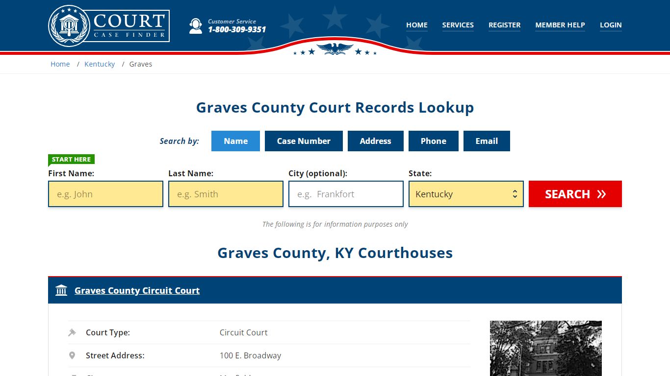 Graves County Court Records | KY Case Lookup